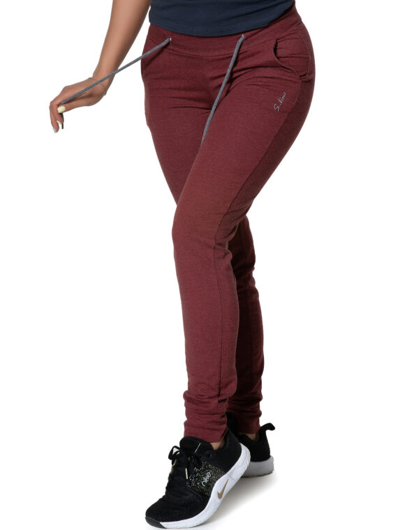 S-LINE ДАМСКО ДОЛНИЩЕ LOOK - Бордо, XL
