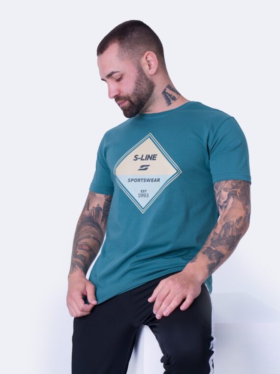 S-LINE МЪЖКА ТЕНИСКА - 2XL