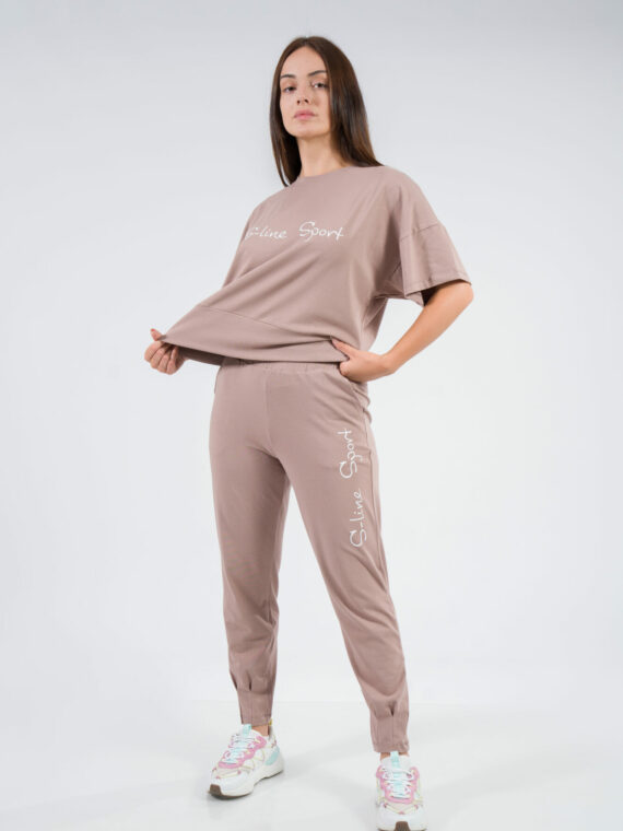 S-LINE ДАМСКИ ЕКИП LIGHT - Капучино, XL
