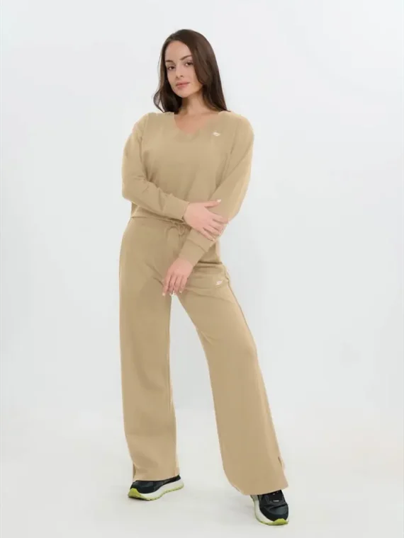 Дамски екип S-LINE - Бежов, XS