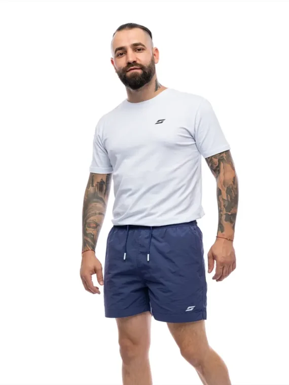 Мъжки бермуди S-LINE Summer - Тъмносин, 2XL