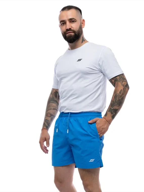 Мъжки бермуди S-LINE Summer - Кралско синьо, 6XL