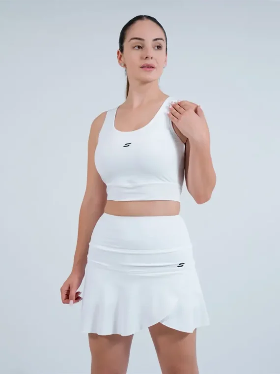 Дамски спортен екип S-LINE - Бял, XL