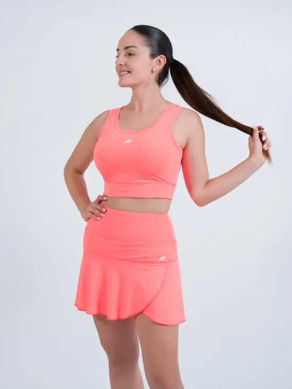 Дамски спортен екип S-LINE - Оранжев, L