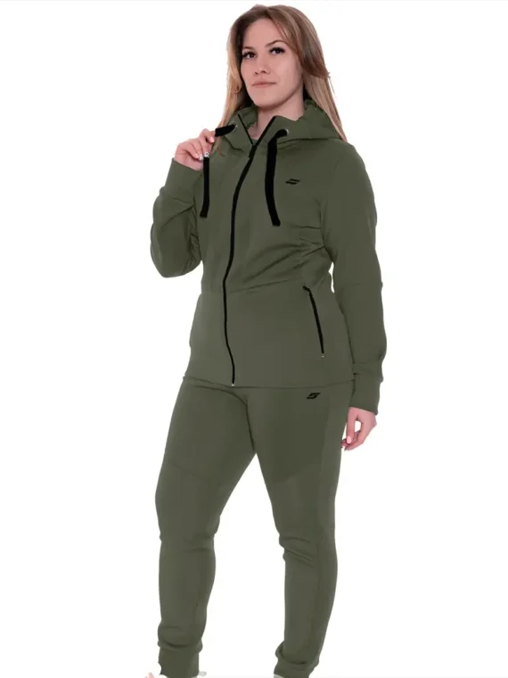 Дамски екип S-LINE MAXI - Каки, 6XL
