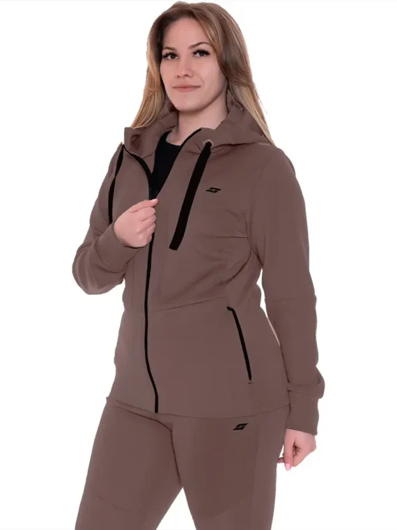 Дамски екип S-LINE MAXI - Кафяво, 2XL