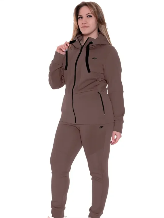 Дамски екип S-LINE MAXI - Кафяво, 6XL