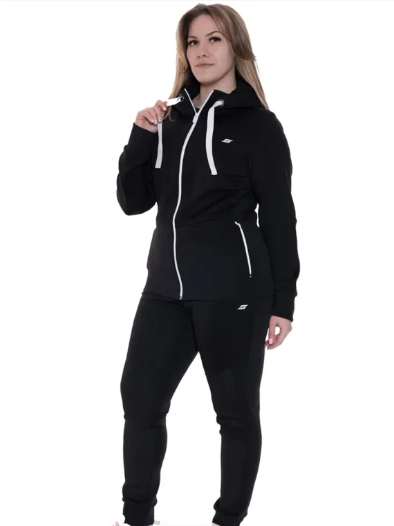 Дамски екип S-LINE MAXI - Черен, 6XL